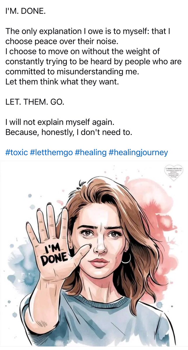 This came from a group who posts about marriage. For those of us married to or in covenant/contract w/ our leadership roles … let’s read this carefully and choose our peace over their noise, continue to prioritize our peace under immense pressure, and protect our peace and heal!