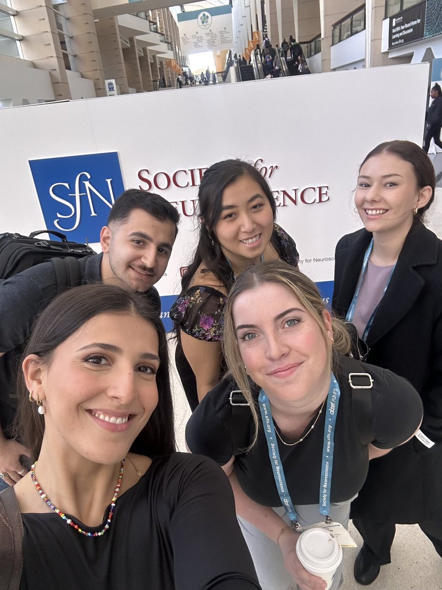Excited to be in beautiful Chicago at the Society for Neuroscience conference for all things neuroscience !☺️ <a href="/SfNtweets/">Society for Neuroscience (SfN)</a> <a href="/Dube_Zinatelli/">Eleni</a> <a href="/ismail_nafissa/">Nafissa Ismail - NISE Lab</a>