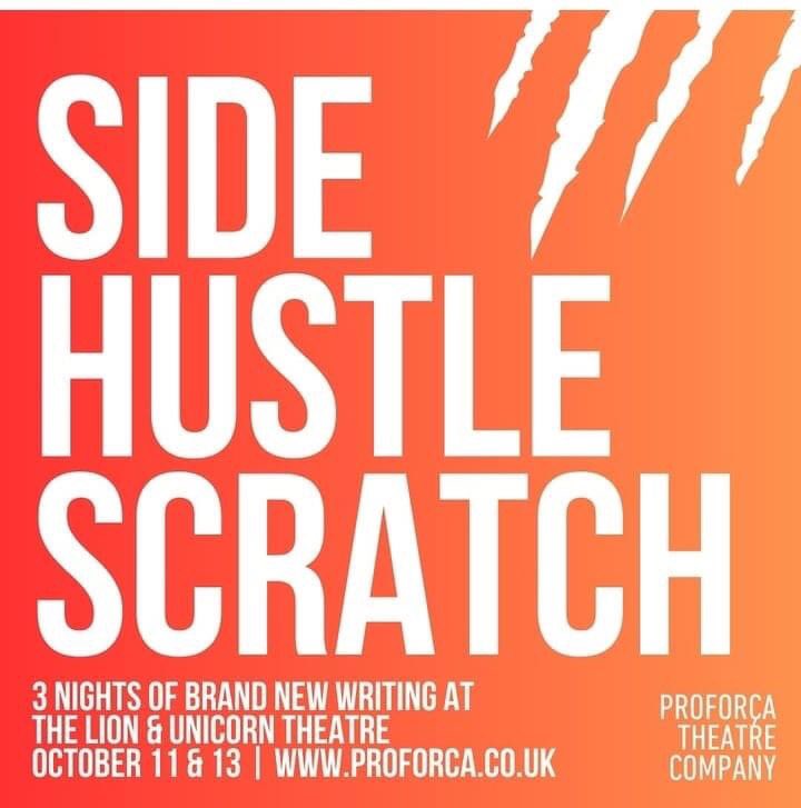 Tickets for "The Side Hustle" at The Lion &amp; Unicorn Theatre - where my play "I Ate All The Bourbon Creams" is being performed on the 12th October - are now on sale at the link below.

app.lineupnow.com/event/the-side…