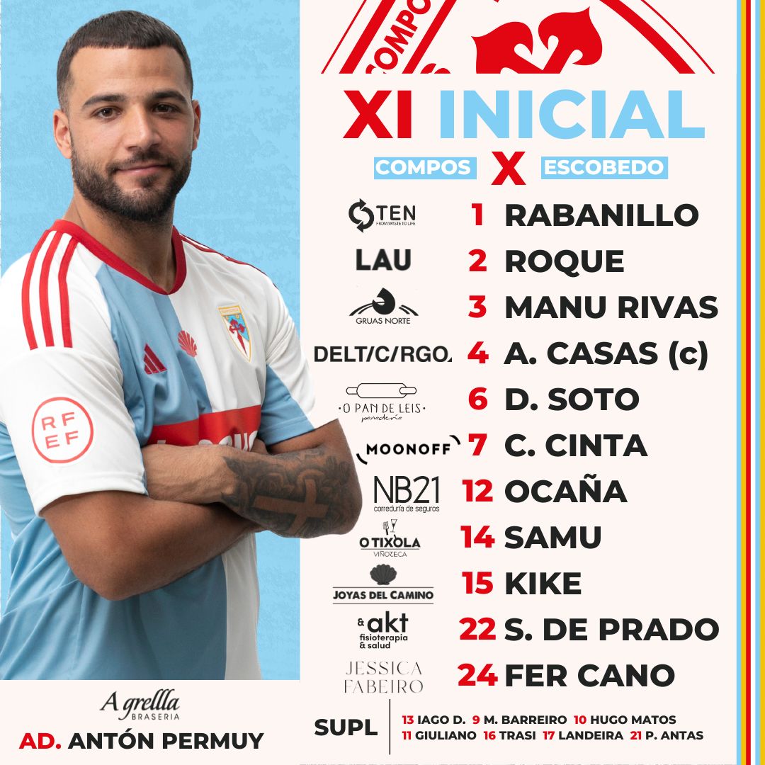 𝐎𝐍𝐂𝐄
📋 <a href="/antonp_09/">Anton Permuy</a>
🆚 <a href="/UMEscobedo/">U.M. Escobedo</a>

🩵🤍 💪

#ComposEscobedo