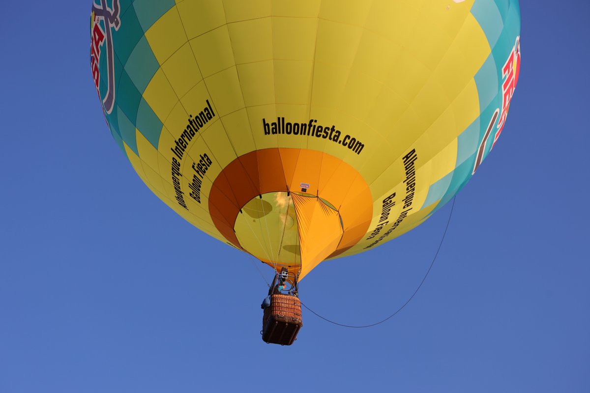 Tons of fun and lots of smiles at Albuquerque Balloon Fiesta yesterday morning. And don't forget - Monday October 7th the Fiesta is FREE for New Mexicans!

#albuquerqueballonfiesta #nmtrue