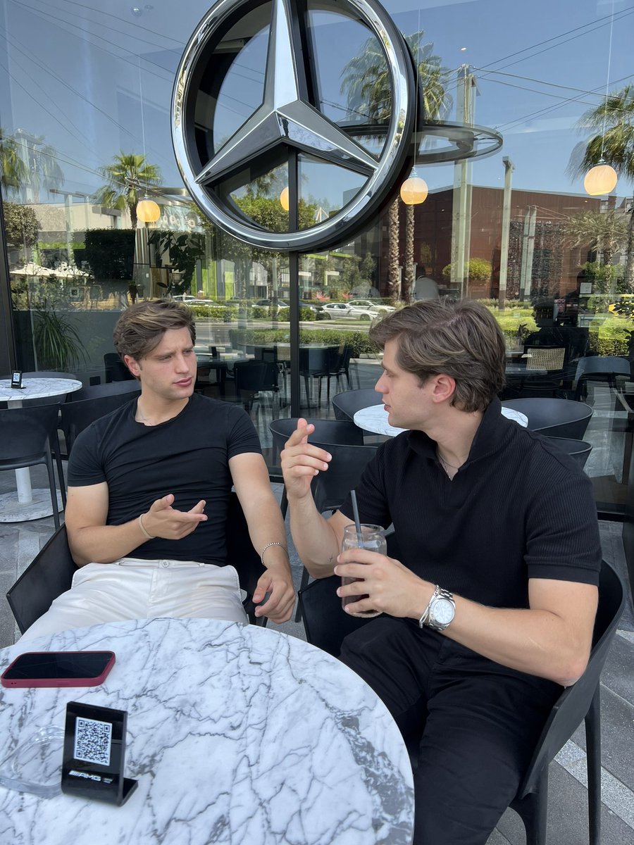 They told me: Do business with your partner.

I choose my brother.