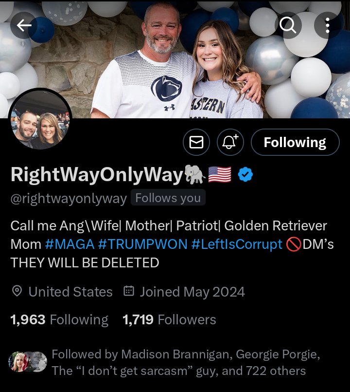 RightSideSmiles's tweet image. Here's another great Patriot to follow, very engaging and knowledgeable!! 
@rightwayonlyway 

Please give a follow and repost for a larger audience! 

Thank you friends, have a great Sunday!!!!