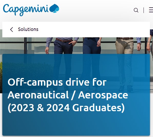 fjafreshers's tweet image. 🏢 Company Name: Capgemini

💼 Role: Aeronautical / Aerospace Analyst
🎓 Education: BE/BTech
🧑‍💼 Experience: #Fresher (2023 &amp;amp; 2024 Batch)
💰 Salary: 4.5 LPA &amp;amp; Above (via Glassdoor)
🔗 Apply Here: bit.ly/Capgemini-Fres…

#FreshersJobsUpdates #FreshersJobs #HiringFreshers #ITJobs