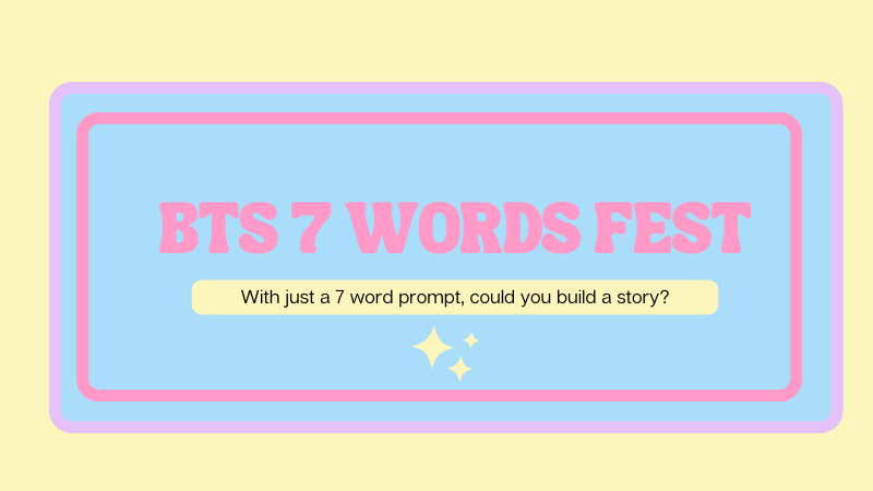 Bts7words's tweet photo. Welcome to BTS 7 Words Fest!! 
https://t.co/HrrXE6hPzu
https://t.co/d8pOTu8fMV
https://t.co/hWhApUDIVs https://t.co/3NoDvZ0Zxe