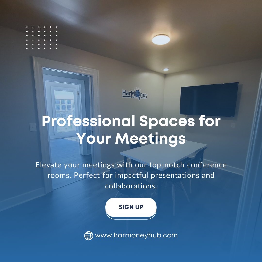 HarmoneyHub's tweet photo. Elevate your meetings with our state-of-the-art conference rooms! Designed for impactful presentations and seamless collaborations, our spaces are perfect for bringing your team’s ideas to life. 

#ConferenceRoom #BusinessMeetings #Collaboration #ProfessionalSpace https://t.co/YdpbBBRAmz