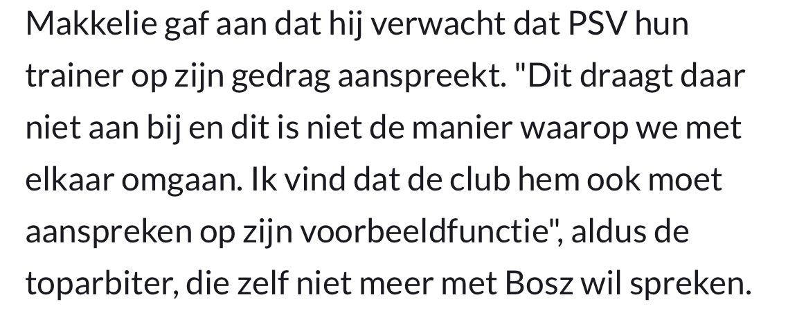 Hoe zit het dan met de voorbeeldfunctie van de arbiter? Gewoon een vraag uit interesse. ⁦<a href="/Makkelies/">Makkelie</a>⁩
