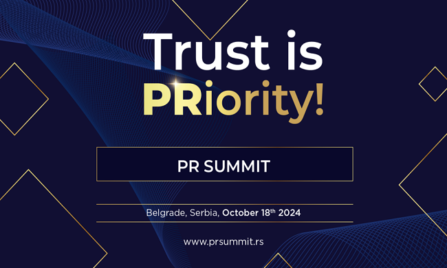 VestiDobre's tweet photo. PR Summit: „Поверeње је ПРиоритет“ у Београду - #dobrevesti #prsummit - https://t.co/wreMViJKRa https://t.co/g0E8prhcfJ