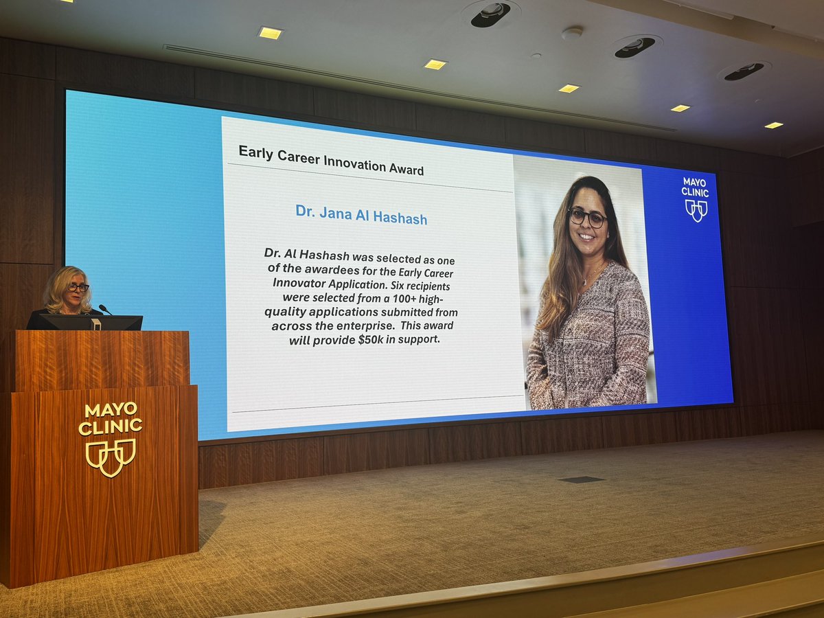 Mayo Clinic Florida Gastroenterology & Hepatology (@mayoclinicflgih) on Twitter photo It’s been a busy year for <a href="/JHashashMD/">Jana G Hashash, MD, MSc</a> who is chair of the <a href="/AmerGastroAssn/">American Gastroenterological Association (AGA)</a> Clinical Practice Update Committee #CPU and was recently awarded <a href="/MayoClinic/">Mayo Clinic</a> Early Career Innovator Award
We are so excited to see what she will do with this in 2025!
Congrats! 👏 It’s been a busy year for <a href="/JHashashMD/">Jana G Hashash, MD, MSc</a> who is chair of the <a href="/AmerGastroAssn/">American Gastroenterological Association (AGA)</a> Clinical Practice Update Committee #CPU and was recently awarded <a href="/MayoClinic/">Mayo Clinic</a> Early Career Innovator Award
We are so excited to see what she will do with this in 2025!
Congrats! 👏