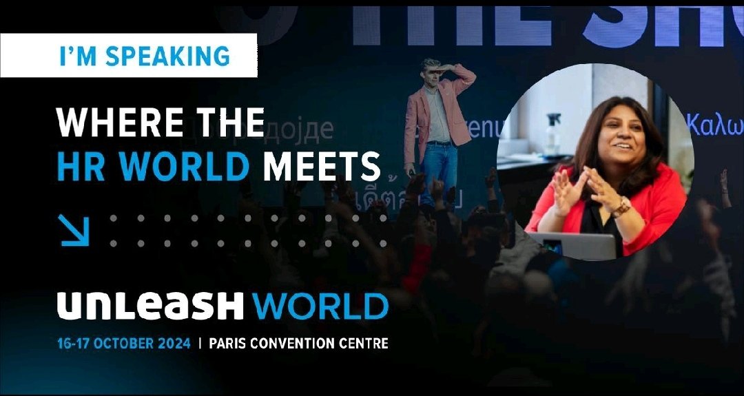 Excited to be speaking at #UNLEASHWORLD Paris. 

unleash.ai/unleashworld/t…