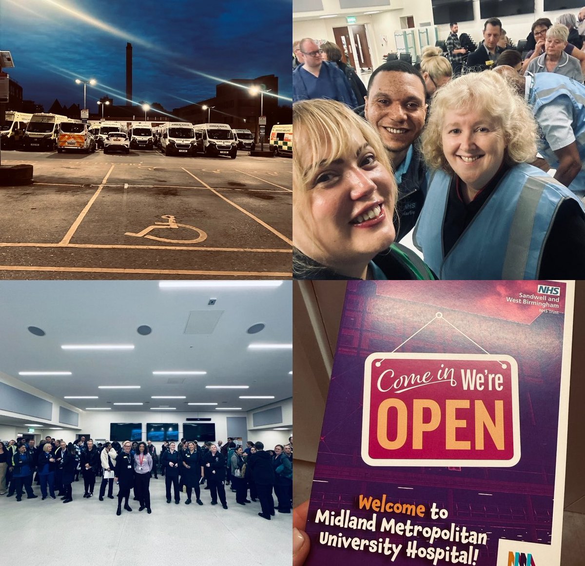 StaceyClarke04's tweet photo. ๐MMUH is officially open๐
Today I was able to be apart of MMUH transfers, for our patients from Sandwell hospital to MMUH as an escort Nurse!
As they say, team work makes the dream work and a big well done to those that organised this๐๐ผ๐
#happypatients #wesmashedit https://t.co/jOaLcAYmeJ