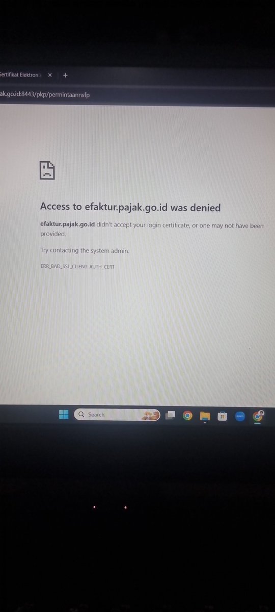 kumirsha's tweet photo. @kring_pajak mau tny, utk sertel yg kadaluwarsa cara downloadnya bgm? Krn sdh dr halaman enofa tdk bisa. Terimakasih https://t.co/YsiE9gH3Ne