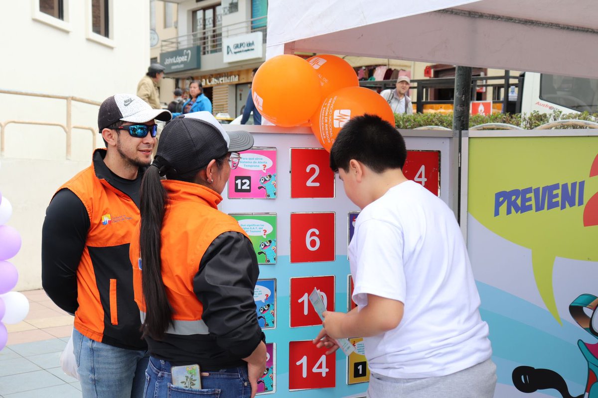 Riesgos_Ec's tweet photo. #Cañar 📍

En conjunto con el @MAzogues , se llevó a cabo la feria de “Prevención de Riesgos por un #EcuadorResiliente”. Se contó con la participación de varias instituciones de primera respuesta con el fin de promover la preparación ante eventos peligrosos.

#UniendoEsfuerzos https://t.co/8I46V9S5ib