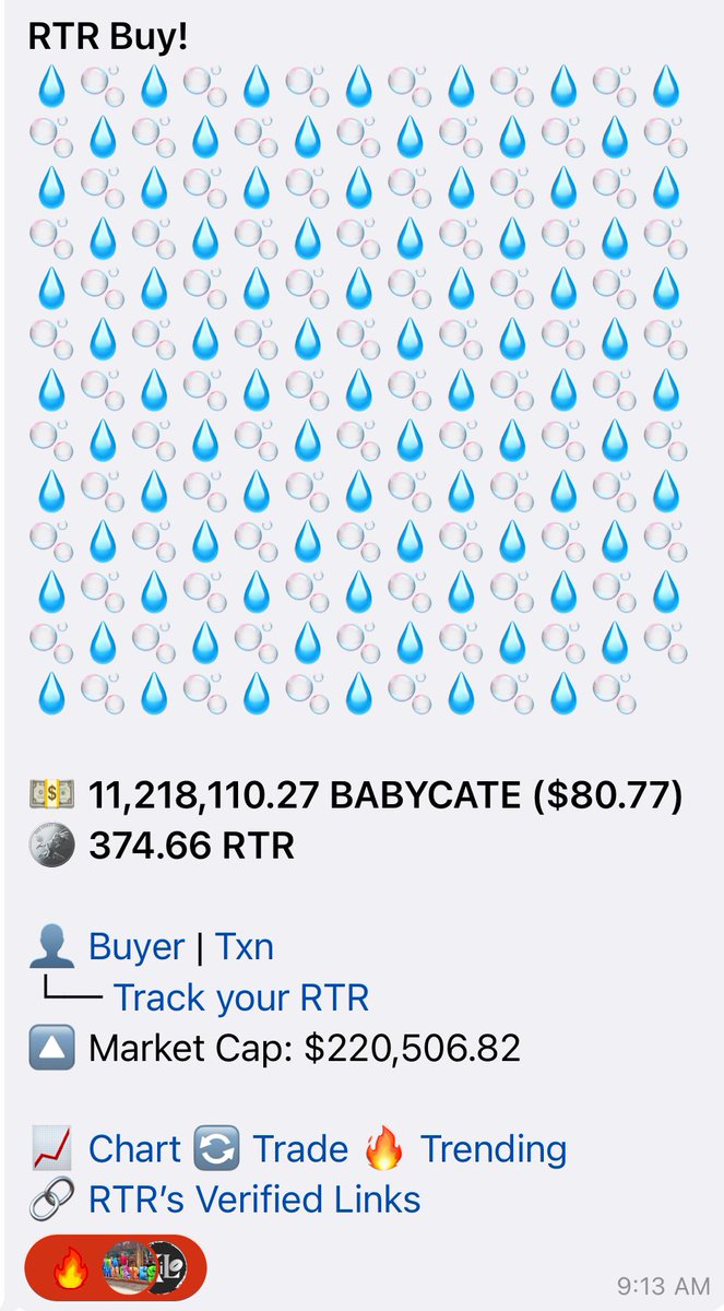 Niery1's tweet image. The #Babycate &amp;amp; #Reflectr LP pair is going brrrrrrr $RTR #x100 #x1000 #memefi #Altcoins