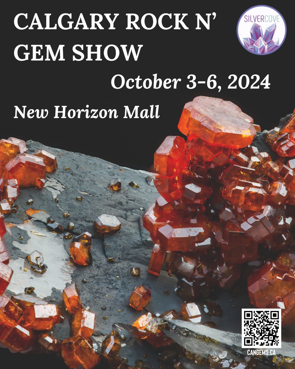 Today is the last day to catch Canada’s Premier Rock &amp; Gem Event showcasing the BEST the industry has to offer.
Open today from 11am-6pm

#silvercove #calgary #newhorizonmall #MallLife #cangems #silvercovecalgary #yyc #calgaryalberta #balzacalberta #gemshow2024 #yycevents
