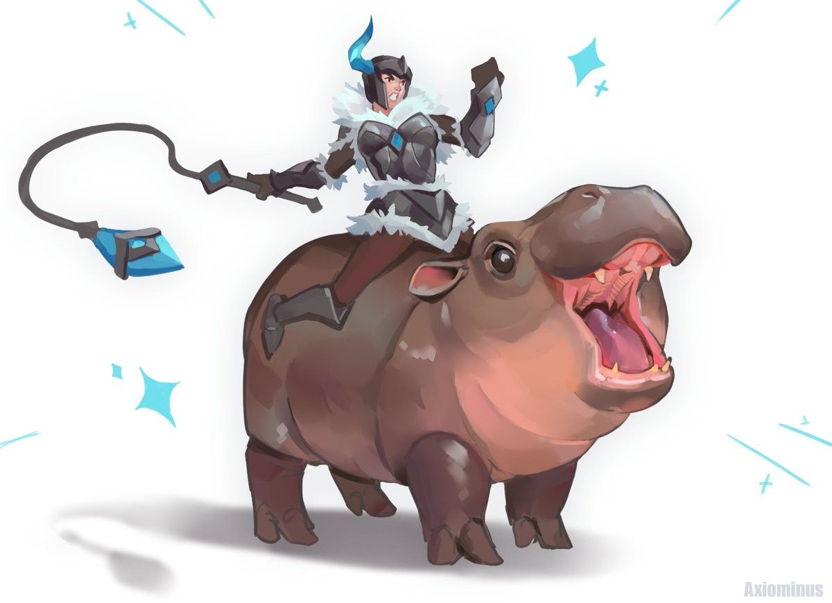 #LeagueOfLegends Sejuani Moo Deng... Why not ?