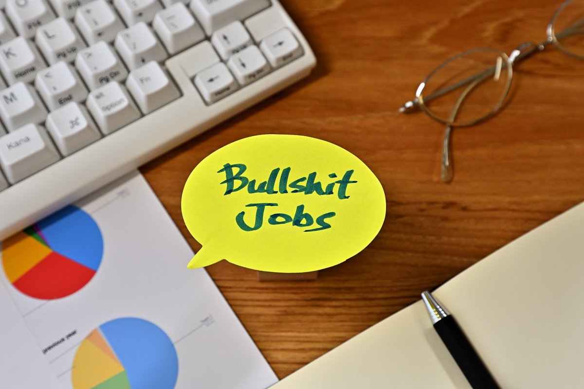 NowRbe's tweet image. I just realized that one of the primary #functions of #bureaucracy is to provide #BullshitJobs. Fortunately, all bullshit jobs would be rendered #obsolete in a resource based economy.