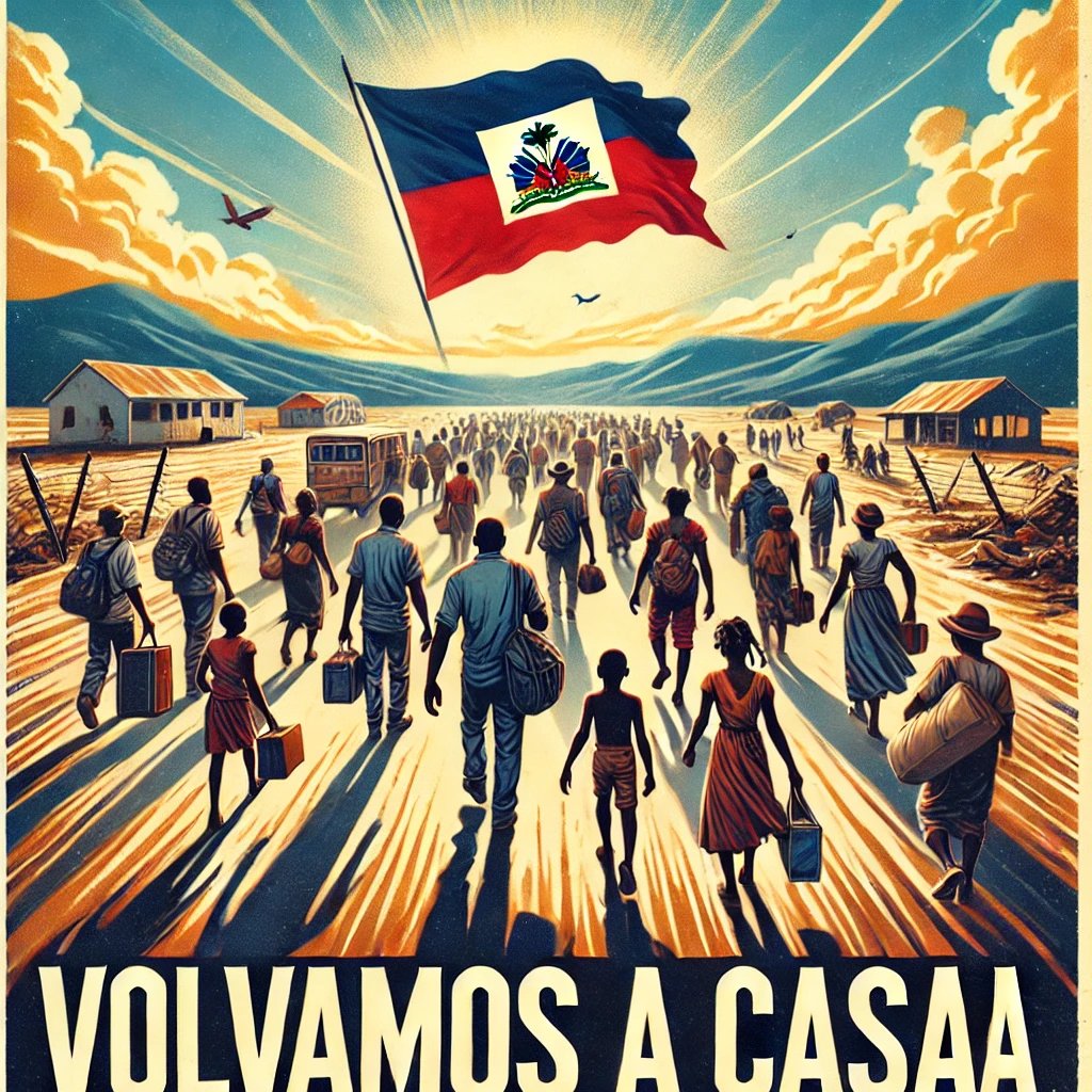 EsclavizadosRD's tweet image. "¡A todos los haitianos trabajando en agricultura, construcción, turismo, zonas francas y más en RD, es momento de regresar a casa! Por nuestra dignidad. El Estado dominicano ya no nos necesita. ¡Hagamos un éxodo masivo y demos el paso juntos antes que nos maten! #VolvamosACasa"