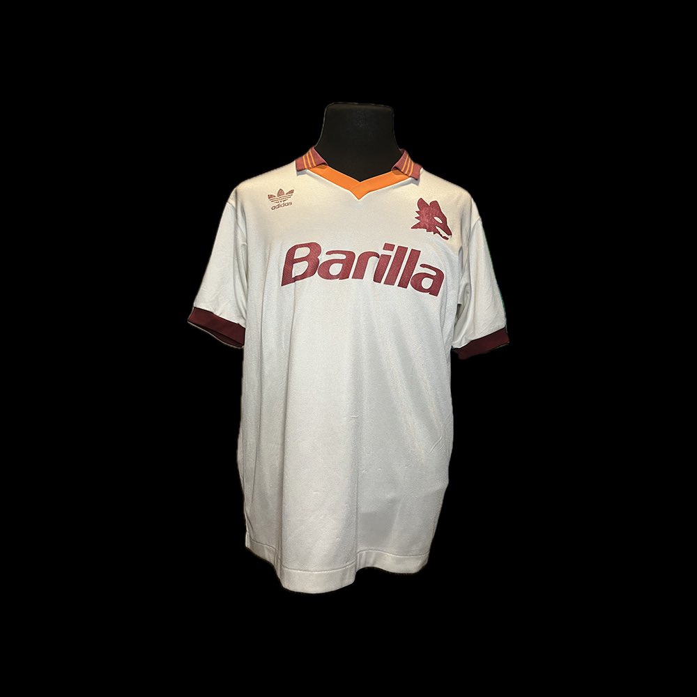 ビンテージ 激レア adidas ASローマ 92/93 アウェイユニフォーム AS