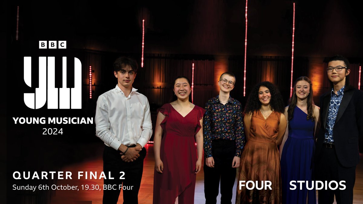 Join us on BBC FOUR at 19:30 tonight for the second of our Quarter Finals and witness the amazing musicianship of these 6 young people.

Be prepared to be in awe!

#bbcyoungmusician #youngmusician