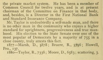 The father of Taylor Ham was born 188 years ago today. 
 John Taylor was a state senator from Trenton and the founder of the Taylor Pork Roll Company.  How is this guy not in the New Jersey Hall of Fame?
