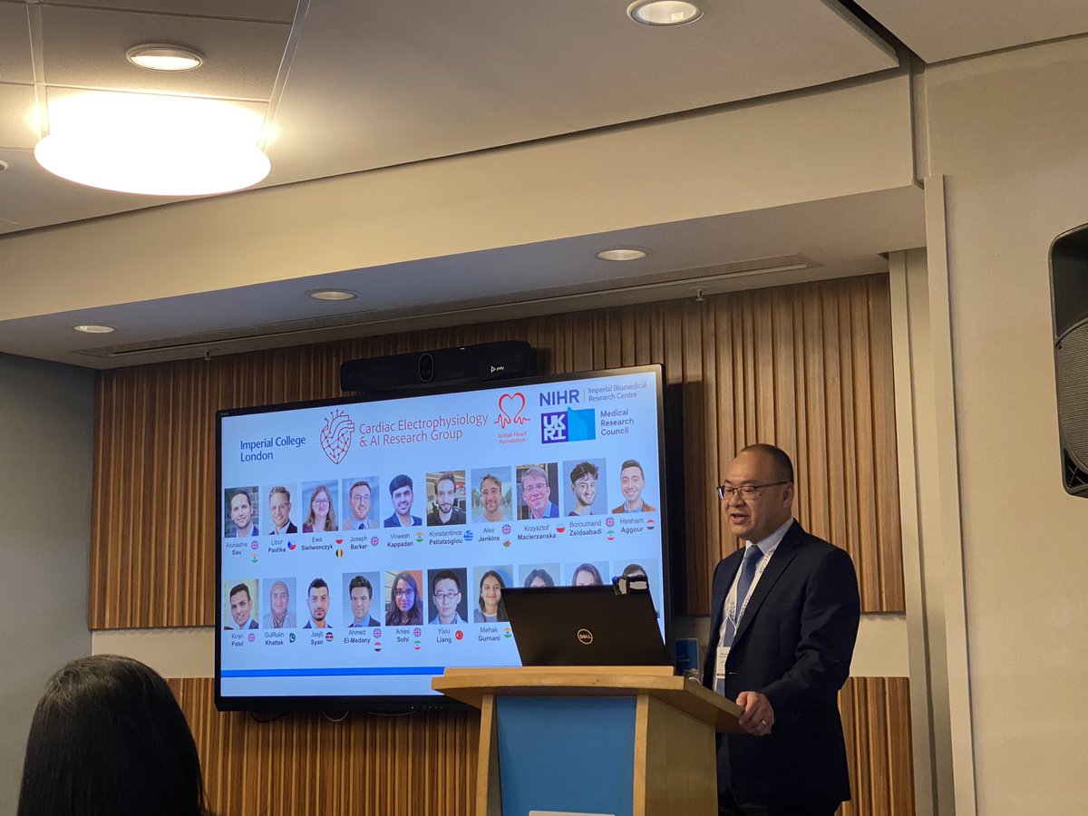 Imperial CardiacEP.AI (@cardiacepai) on Twitter photo Terrific presentation by <a href="/DrFuSiongNg/">Fu Siong Ng</a> on AI-ECG.
Humansβ rule-based interpretation limits the potential of ECG interpretation.
Diving into supervised and non-supervised ML. #AI #A-ECG
#HRC2024 Terrific presentation by <a href="/DrFuSiongNg/">Fu Siong Ng</a> on AI-ECG.
Humansβ rule-based interpretation limits the potential of ECG interpretation.
Diving into supervised and non-supervised ML. #AI #A-ECG
#HRC2024