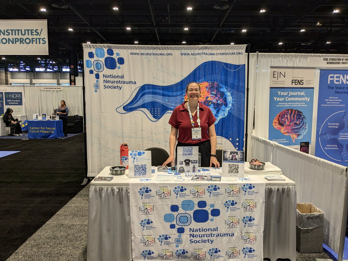 NNS is at SFN! Come stop by and see us at booth 1635 #neuroscience #tbi #sci