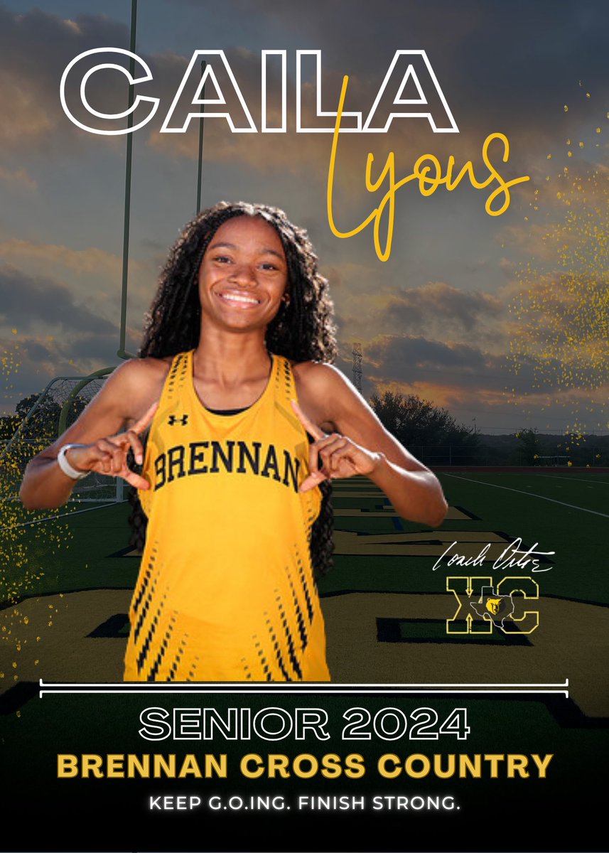 🚨SENIOR SHOUTOUT🚨

Senior Caila Lyons
4 year program member 
3 x State Meet Qualifier

As we go into our district meet, we just want to say THANK YOU seniors for your dedication and impact on our cross country program! 

We💛our seniors!