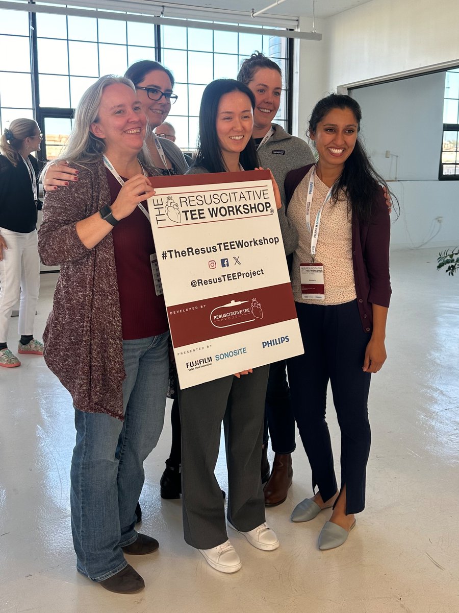 Resuscitative TEE Project (@resusteeproject) on Twitter photo Well, that was one for the books.
A stunning venue for the 3rd #TheResusTEEWorkshop Boston
proceeding #CHEST2024
HT to participants and faculty for a fantastic day learning the fundamentals of TEE
Presented by
<a href="/Sonosite/">FUJIFILM Sonosite</a> & <a href="/PhilipsPOCUS/">Philips POCUS</a>
Powered by <a href="/SmarterScanning/">Intelligent Ultrasound</a> Well, that was one for the books.
A stunning venue for the 3rd #TheResusTEEWorkshop Boston
proceeding #CHEST2024
HT to participants and faculty for a fantastic day learning the fundamentals of TEE
Presented by
<a href="/Sonosite/">FUJIFILM Sonosite</a> & <a href="/PhilipsPOCUS/">Philips POCUS</a>
Powered by <a href="/SmarterScanning/">Intelligent Ultrasound</a>