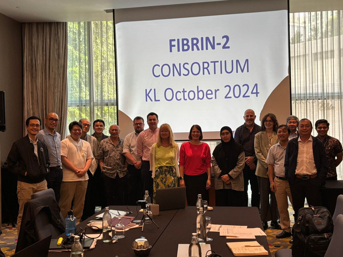 Great meeting in KL this week for the FIBRIN-2 Consortium planning a Phase 2a trial of an anti-endothelial leak drug. Great colleagues from Liverpool, University of Nagasaki, Seoul University, University of Malaya and the Pasteur Institute Nha Trang Viet Nam. <a href="/LSTMnews/">LSTM</a>
