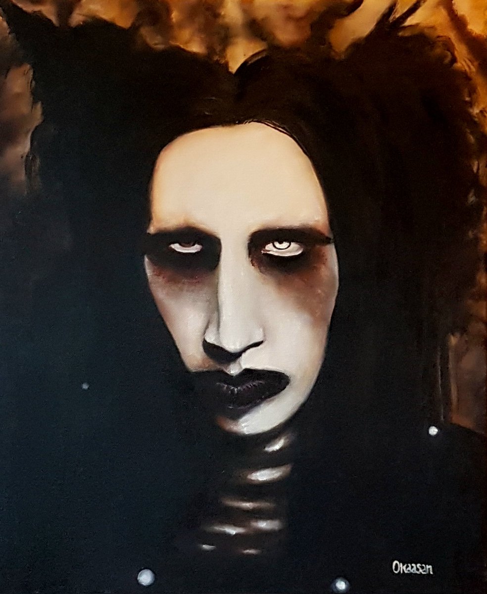 Okaasan 🖌 (@okaasankawaii) on Twitter photo One of my portraits. Could do better now, just remembering good old times...
Oil on canvas 70x50cm
Putting holes in happiness
youtu.be/AdHtbQth474?si…
<a href="/marilynmanson/">Marilyn Manson</a>
#art #portrait #marylinmanson #music #painting One of my portraits. Could do better now, just remembering good old times...
Oil on canvas 70x50cm
Putting holes in happiness
youtu.be/AdHtbQth474?si…
<a href="/marilynmanson/">Marilyn Manson</a>
#art #portrait #marylinmanson #music #painting