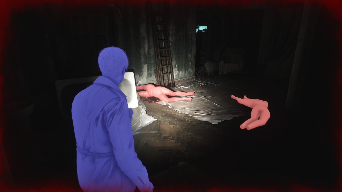 davidearle's tweet photo. Playing through Silent Hill 2 and High Contrast Mode is a godsend, but I do have a few notes for @BlooberTeam:

1. Add an individual toggle for player/enemy/interactables to let me turn it off for each if I want.

2. Let me turn the mode off just for cutscenes.

Good game so far! https://t.co/AkjGpeK3qy