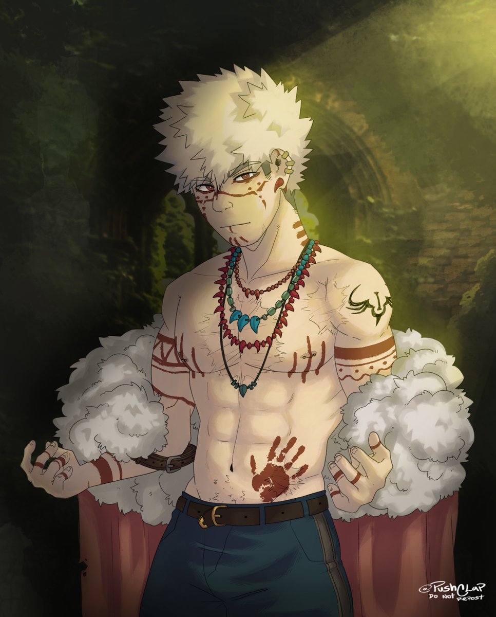 pushclapp's tweet photo. The leader of a distant tribe💥
#爆豪勝己 #GEMGD #Dynamight #katsukibakugou https://t.co/dl4JKPdDYB