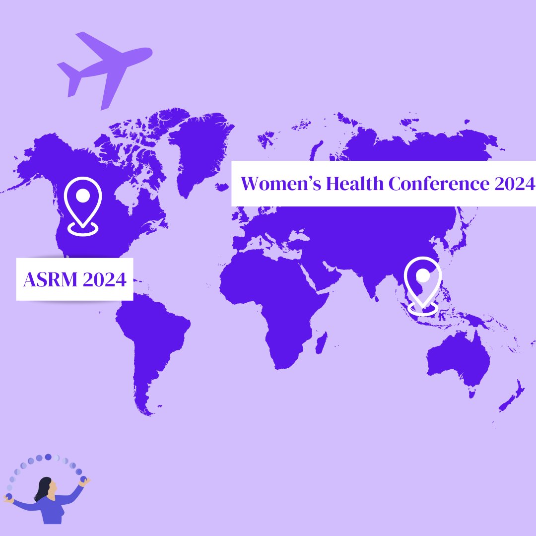 The #AppleWomensHealthStudy team has an exciting month coming up! Our team will be presenting at #ASRM in Denver, Colorado, and the Women’s Health Conference in Singapore! Stay tuned to learn more about our findings and everything else to come this Fall!