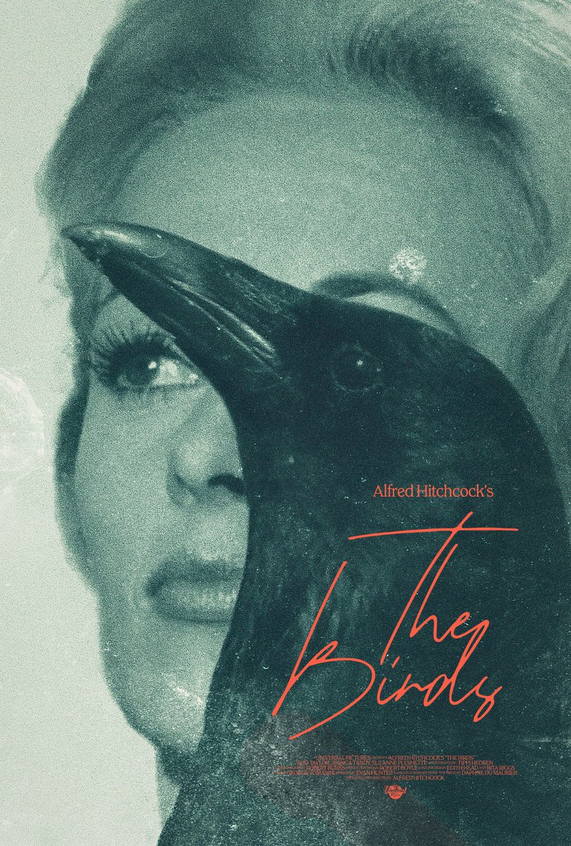 Movie poster for The Birds, 1963
by HFF
