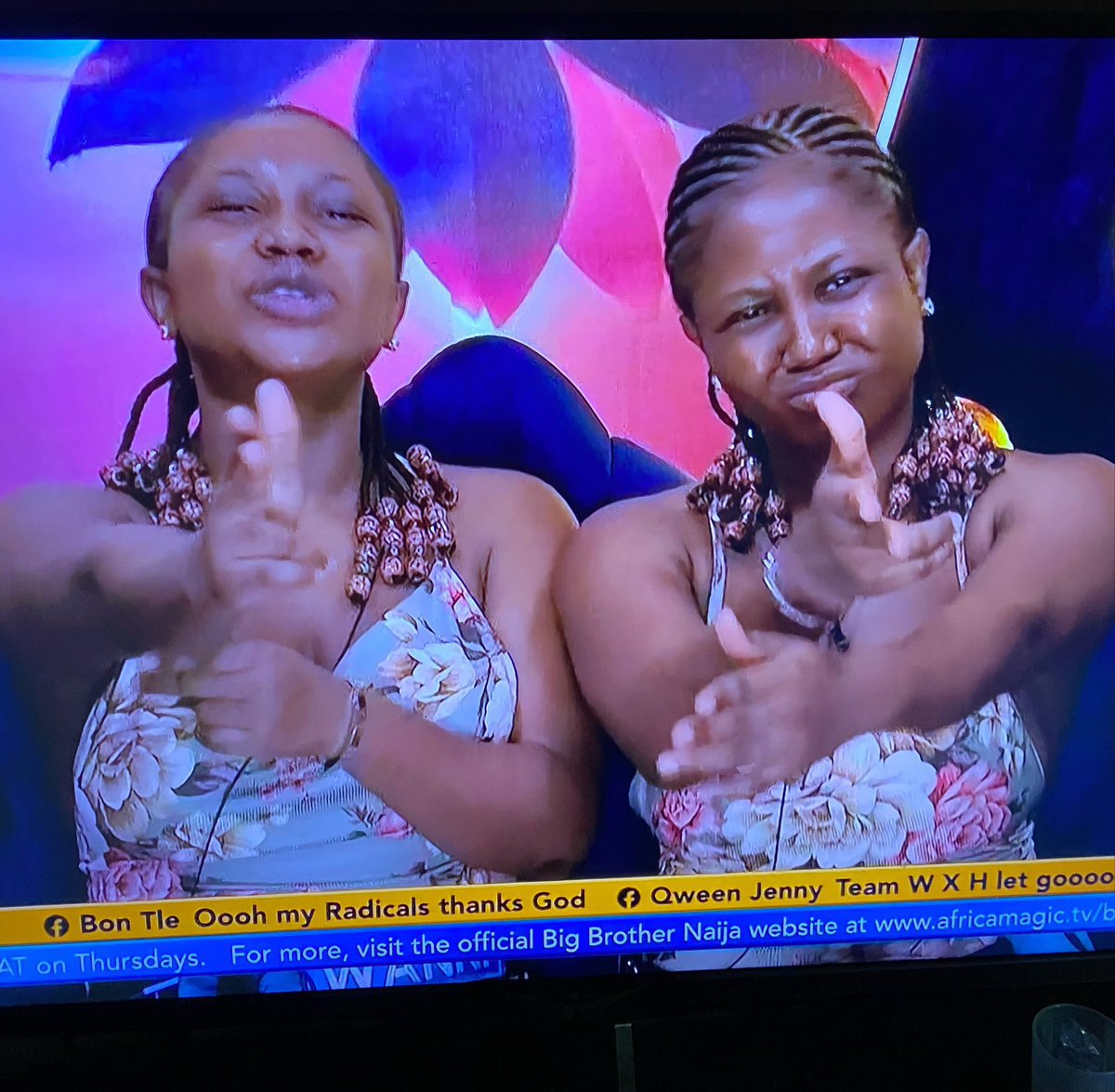 Remmzor__'s tweet photo. Congratulations to my girls!!! 

WANNI x HANDI THE WINNER #BBNaija https://t.co/fDzBjM3zo3