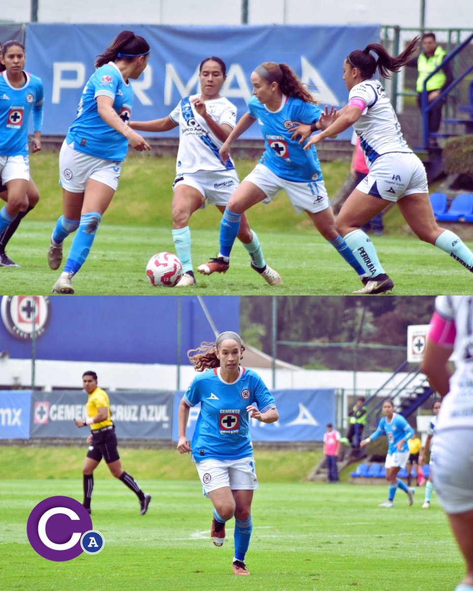 ¡Triunfo de la Máquina de <a href="/AzulFemenil/">CRUZ AZUL FEMENIL</a> ! 
Con doblete de <a href="/danifuentes11_/">Dani Fuentes</a> y un gol de Danya Gutiérrez, las azules vencieron 3-0 a Puebla, en La Noria. 

📸 <a href="/ThePetiteCoffy/">Carmen Ortega</a>
