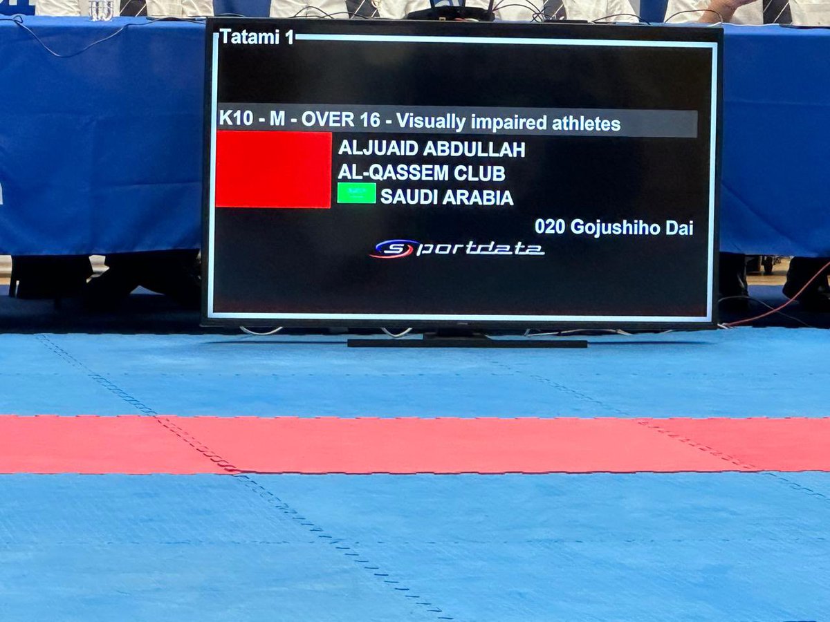 qassimclub's tweet photo. د. عبدالله الجعيد بطل #القصيم يحصد المركز الثاني والميدالية الفضية🥈في البطولة الدولية للباراكاراتيه.

الف مبروك للوطن ولكل رياضات ذوي الإعاقة ولنادي القصيم ولبطلنا 🇸🇦🇸🇦💪🏻 https://t.co/WzskQEpli2