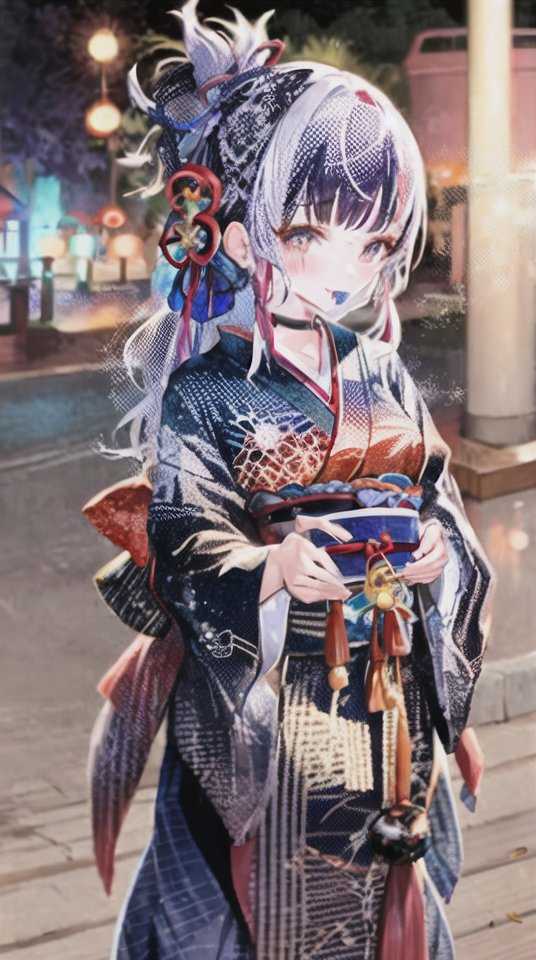 BadToxicAI's tweet photo. #sexy #fireworks #kimono #holdingFireworks #blurryBackground #HappyNewYear #NewYears #NewYearsEve #Silvester #LoRA #LoRAHoldingFireworks #AIGirl #AIGirls #Auto1111 #StableDiffusion #safetensors #AIArt #AIFilter #AI #Kunst #art #abyssorangemix3AOM3 aom3a1b DPM++ 3M SDE Karras https://t.co/zwZ7UhVpno