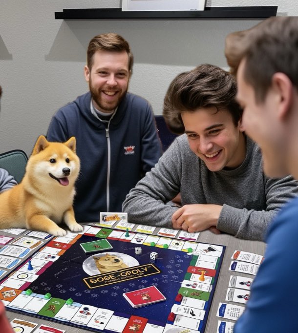 Doge-Opoly™️ is a Dog and Doge friendly game! Such Fun. Very Wow.