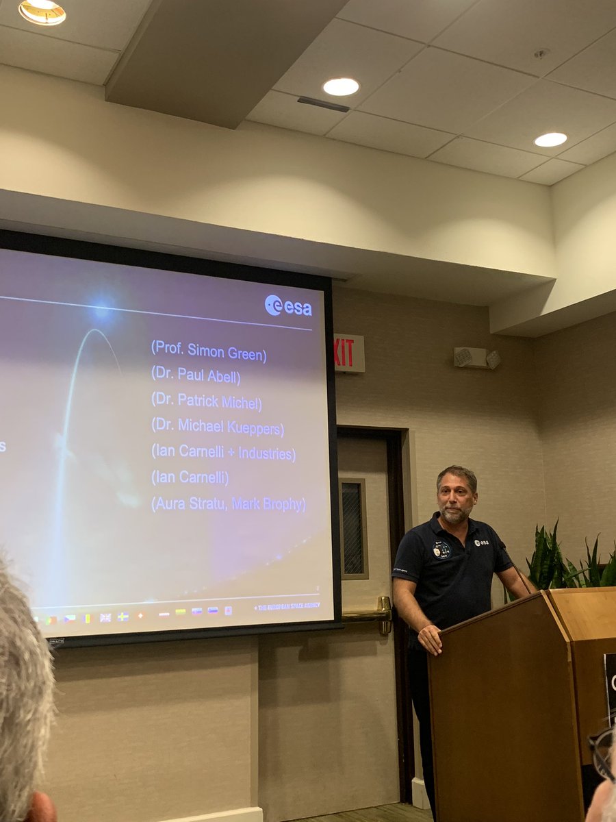 Francesco Topputo (@francescotop) on Twitter photo .<a href="/deepbluedot/">Ian</a> opens #Hera pre-launch briefing. Very emotional feelings in the room. .<a href="/deepbluedot/">Ian</a> opens #Hera pre-launch briefing. Very emotional feelings in the room.