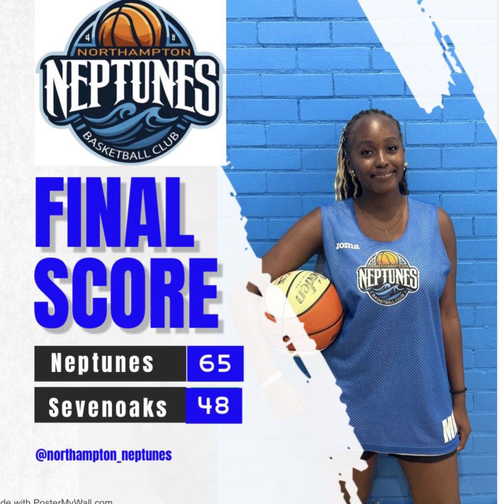 U16 girls get the win in close fought game against Sevenoaks Suns #LetsGoNeptunes #Basketball