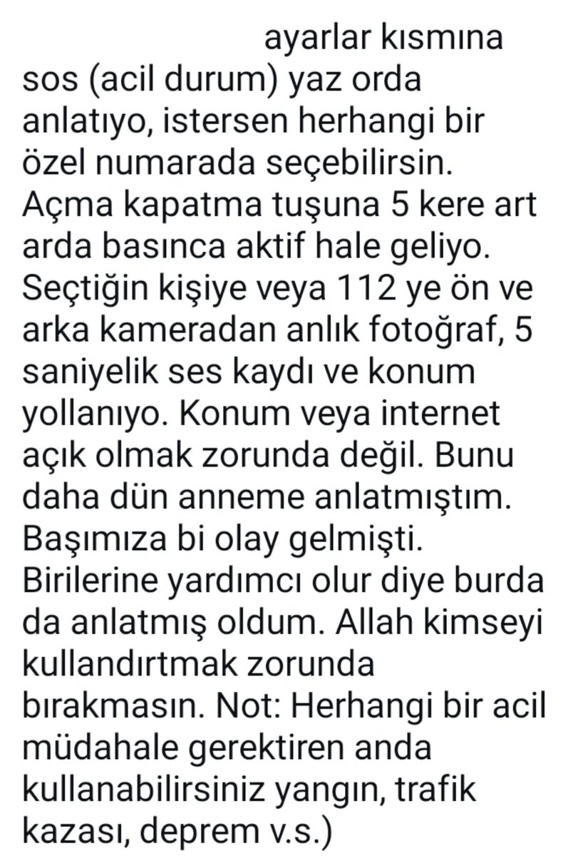 Denedim 112 ye yönlendirdi 
Kızlar haberiniz olsun 

#TurkishWomanNeedHelp 
#ArdaBaranBayerTutuklansın