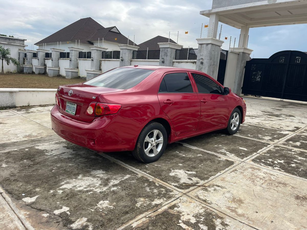 NoorCars's tweet photo. Pre-Owned 2008 Toyota Corolla LE with genuine custom duty 
Price 7.4M
Kaduna 🇳🇬 
DM/Call/WhatsApp: 09036443497 https://t.co/PvbtEKlVCf