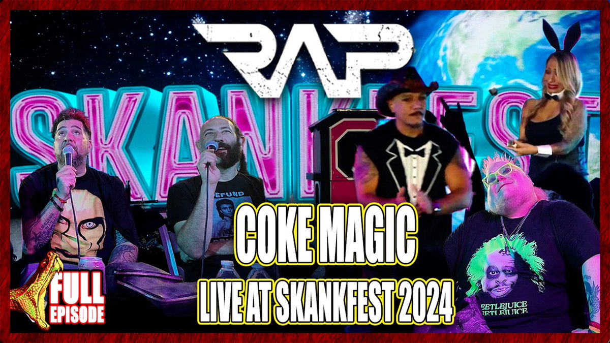 RealAss Podcast (@realassofficial) on Twitter photo Come hang for the Coke Magic YouTube premier with guests <a href="/bigjayoakerson/">Big Jay Oakerson</a> and #AriShaffir joining <a href="/luisjgomez/">Luis J. Gomez</a> and <a href="/ZASpookshow/">ZAMidnightSpookshow</a> tonight at 6pm ET!
youtu.be/oaZlEHTu5a8?si⦠Come hang for the Coke Magic YouTube premier with guests <a href="/bigjayoakerson/">Big Jay Oakerson</a> and #AriShaffir joining <a href="/luisjgomez/">Luis J. Gomez</a> and <a href="/ZASpookshow/">ZAMidnightSpookshow</a> tonight at 6pm ET!
youtu.be/oaZlEHTu5a8?siā¦