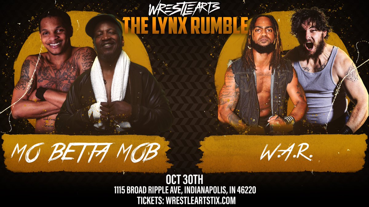 WrestleArts (@wrestleartsindy) on Twitter photo 🚨JUST SIGNED🚨
The former holder of the Global Openweight Crown, <a href="/UncleQ87922280/">Timeless Tech</a> and the former holder of the Triple Threat Championship, <a href="/PrinceQassius/">“The Ebony Prince” Qassius Starr 👑</a> have been on a huge tag team winning streak, and WAR is fresh off their big win at WrestleARTS 19. This match has huge 🚨JUST SIGNED🚨
The former holder of the Global Openweight Crown, <a href="/UncleQ87922280/">Timeless Tech</a> and the former holder of the Triple Threat Championship, <a href="/PrinceQassius/">“The Ebony Prince” Qassius Starr 👑</a> have been on a huge tag team winning streak, and WAR is fresh off their big win at WrestleARTS 19. This match has huge