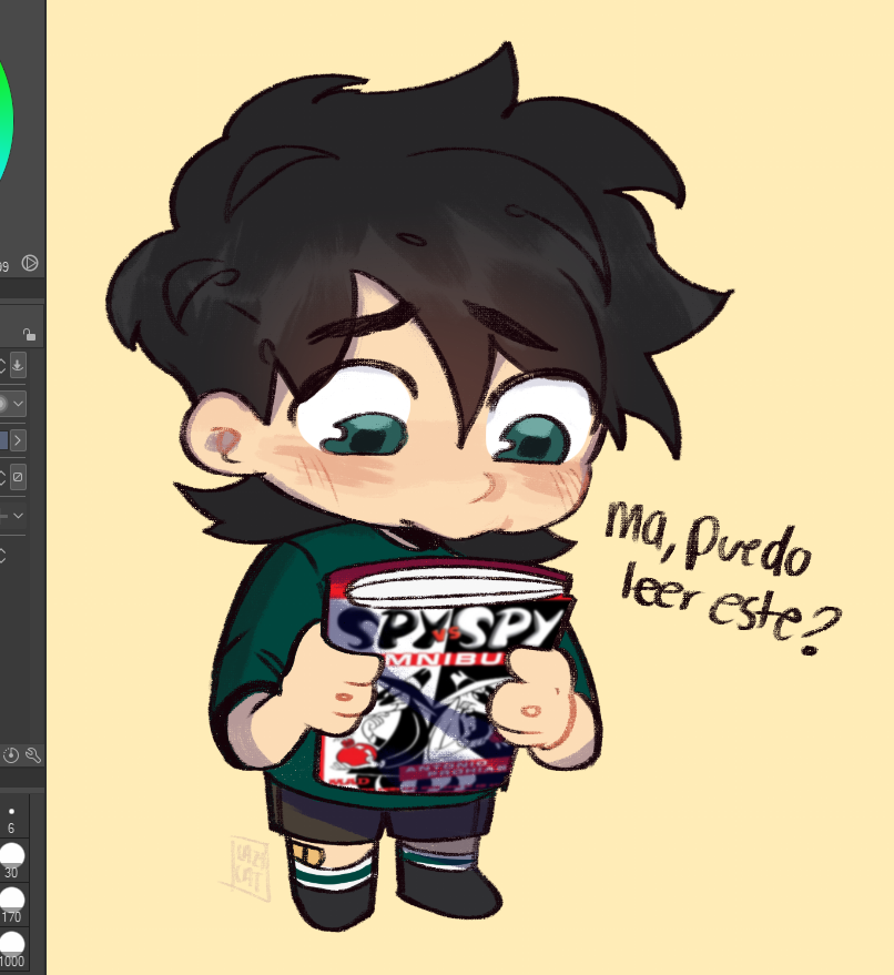 Tom chiquito solo queria leer su comic de espias 🥺
#disventurecamp