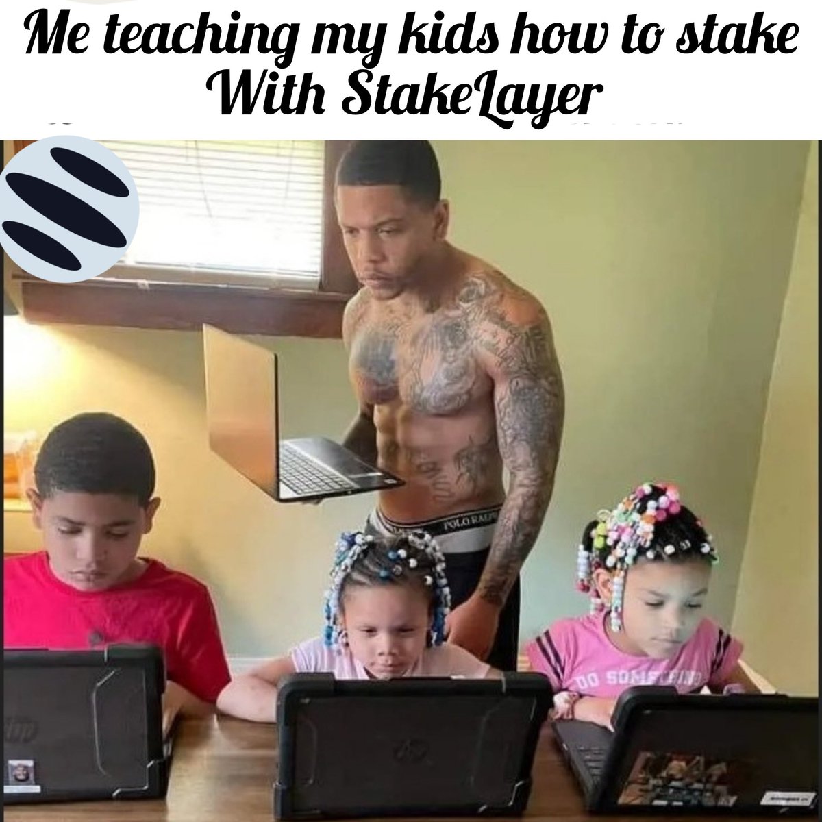 OkayWeGoAgain's tweet photo. @StakeLayerIO For ever staking on $STAKE
My entry ๐ฅ๐ฅ๐ฅ #StakeLayerMeme https://t.co/Ora05e1hED
