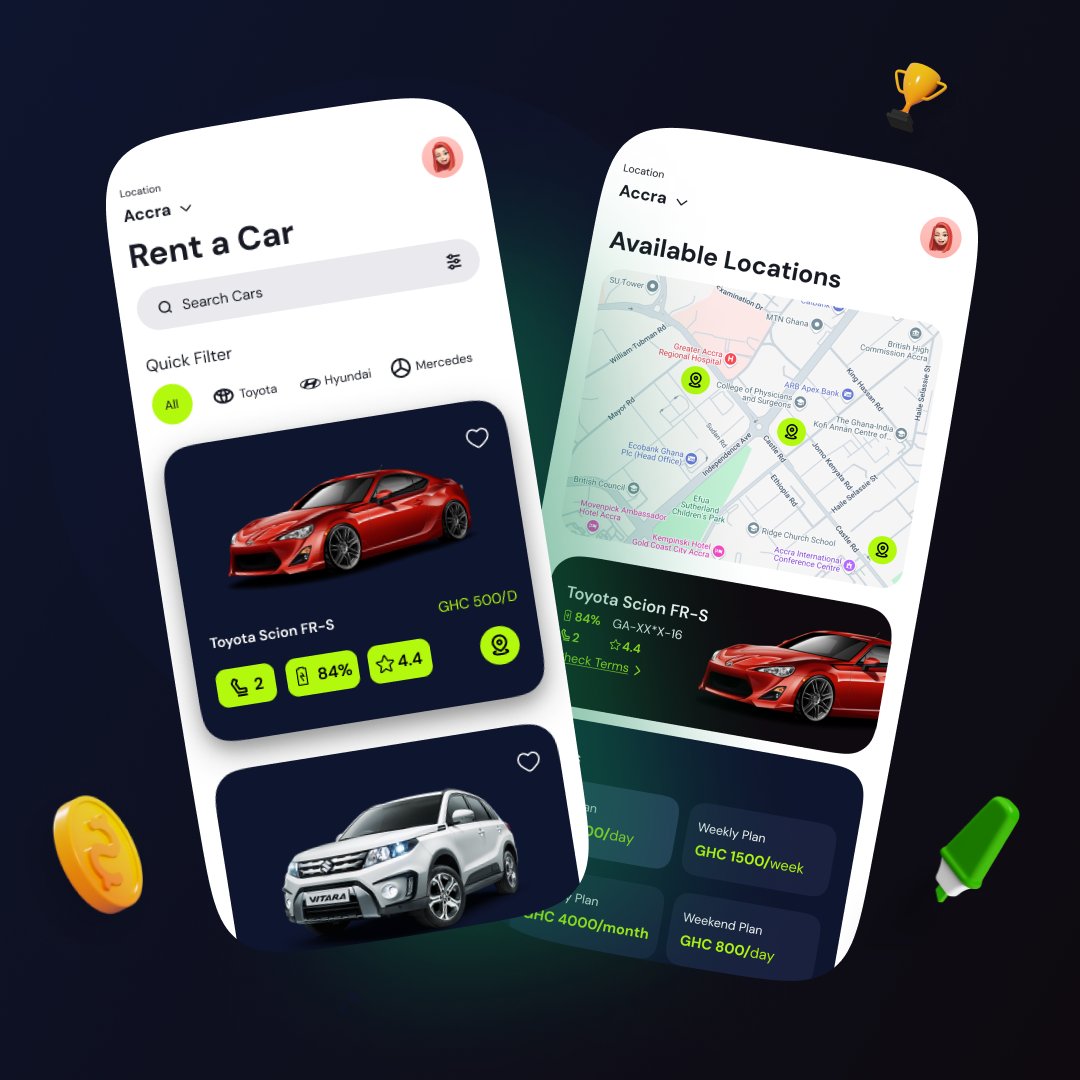 ModifiStudio's tweet image. Car Rental UI Design
#ui #uidesign #uiux #uiuxdesign #figma #appdesign #design #protest #appdesigner #userinterface #FreetheCitizens #designinspiration #uxdesign #productdesign #designer #UserExperience
