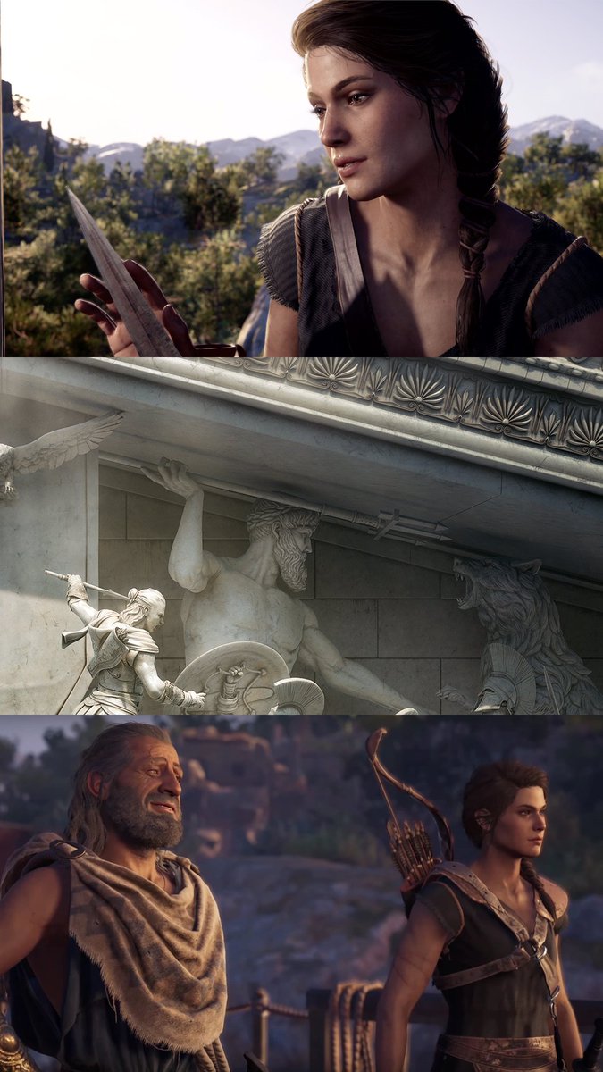 assassinscreed's tweet image. A memorable journey across Ancient Greece.

In celebration of Assassin&apos;s Creed Odyssey&apos;s Anniversary, share with us your favorite moment from the game. 👇

#AssassinsCreed